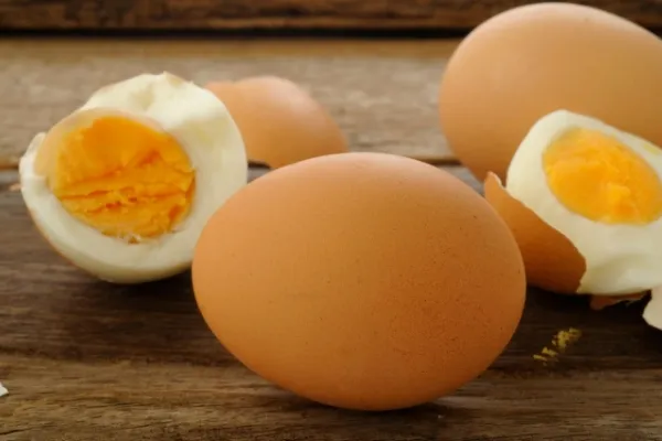 Trứng luộc có ít calories