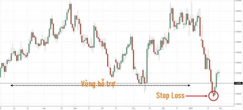 Stop Loss là gì? Không nên đặt Stop Loss ngay dưới hỗ trợ