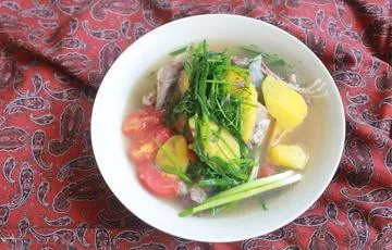 Canh cá chép nấu chua