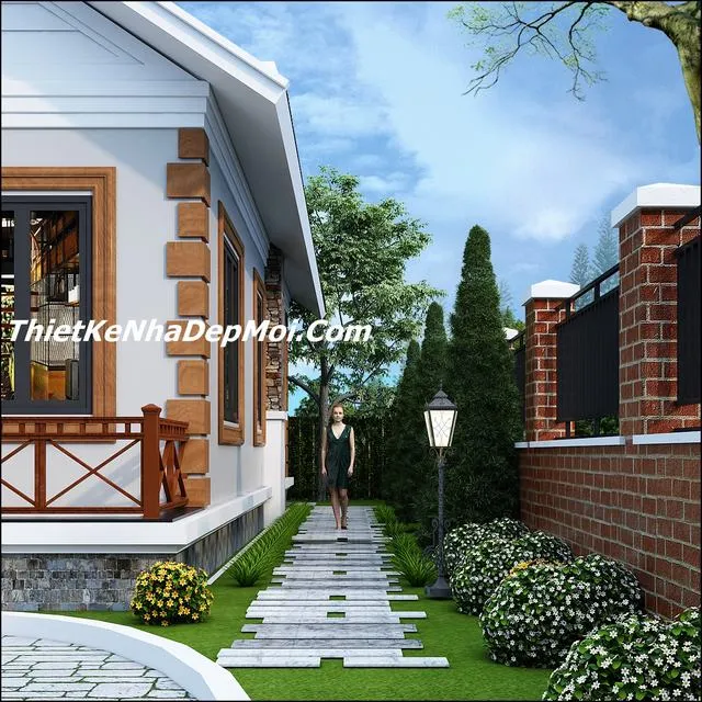 Thiết kế sân vườn mini nhà đẹp