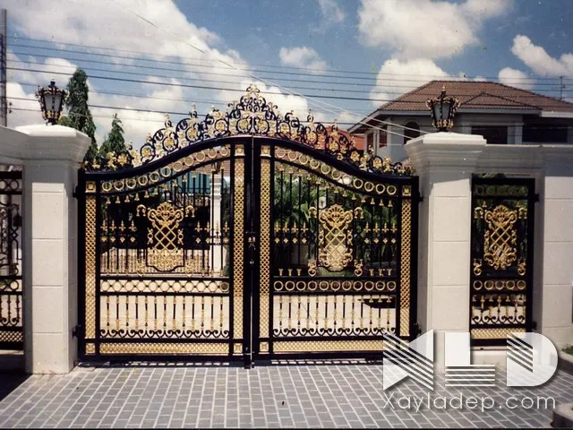 Trụ cổng nhà đẹp