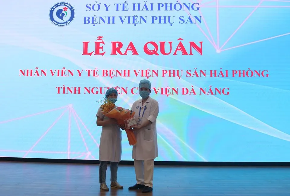 BSCKII Phạm Thị Anh Tú - Khoa GMHS BV Phụ sản Hải Phòng tình nguyện tham gia hỗ trợ phòng chống dịch bệnh Covid-19 tại TP Đà Nẵng